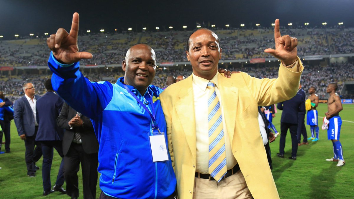 The_commentor1's tweet photo. Mamelodi Sundowns won the CAF African Champions League because an opponent fielded an Ineligible player and Yesterday they won the Nedbank Cup while fielding an ineligible player.
It seems like rules now down to Patrice Motsepe.
#Sundowns #Motsepe #Langerman https://t.co/0r8bL71B2O