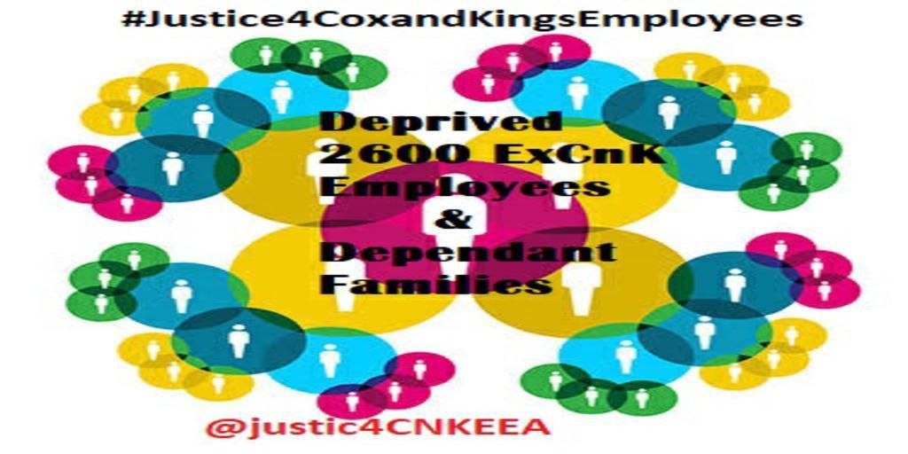 mkmehra's tweet photo. #Justice4CoxandKingsEmployees

Need justice for ex CNK employees.
We are just fighting for our hard money. Please support us. 

@justice4CNKEEA 
@coxandkingsIN 
@NewsNation
@NewsWorldIN
@News18India
@rajyasabhatv
@Republic_Bharat
@mumbaitez
@DelhiTotaltv https://t.co/5LJF1zNz94
