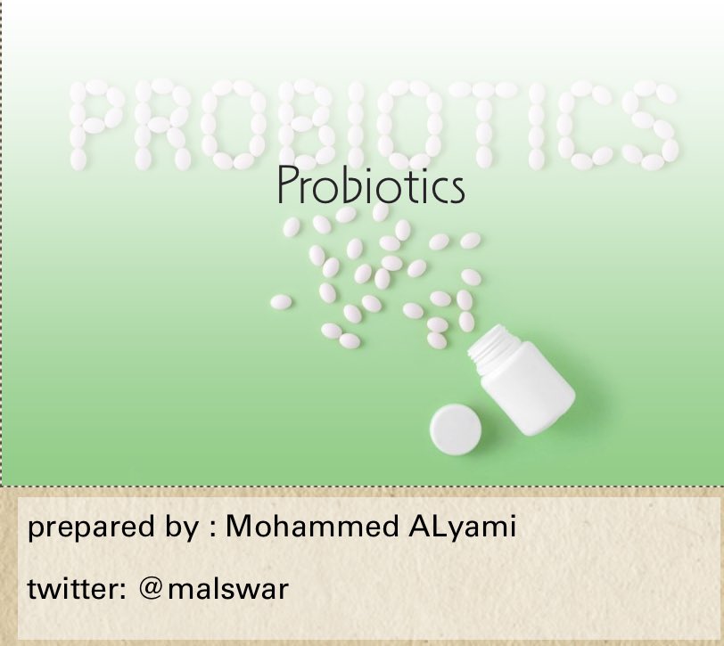 MALSWAR's tweet photo. هذا ملخص حاولت قدر الامكان شرح استخدامات ال #probiotics 

https://t.co/kWFTnGBYmS https://t.co/SHL8wsJqAt