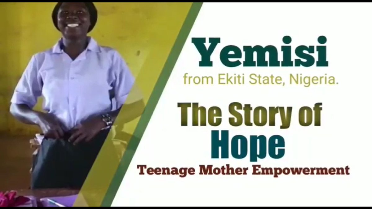 SODEIT's tweet photo. We at #SODEIT empower #women like Yemisi and transform their lives 🙌
Thanks to our Teenage Mother Empowerment Program, Yemisi is now back in school 👩🎓.
📽️ Watch this to know more of her story!
https://t.co/df1YXWELXU https://t.co/0tJGHjTjxD