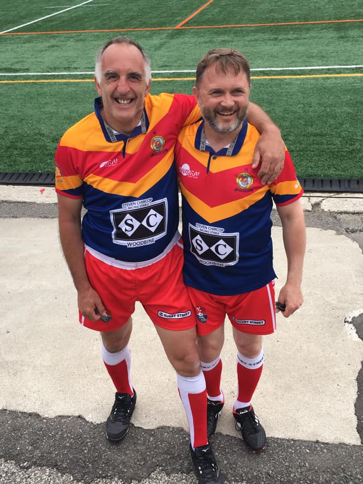 For the team, the sport, the friendship, and so much more. That's  #WhyWeDoIt. From RL masters at Lamport before or after Wolfpack matches (and once at halftime in the Million Pound Game)  https://twitter.com/TOwolfpack/status/1304093366716698624