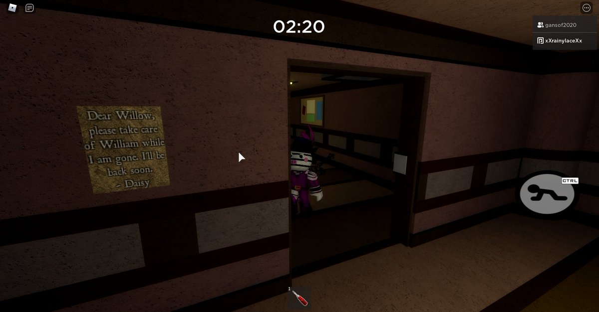 PusheenRoyal's tweet photo. @KreekCraft i found a note in the end of the map, daisy may be on T.S.P. https://t.co/NPk2gTNFN6