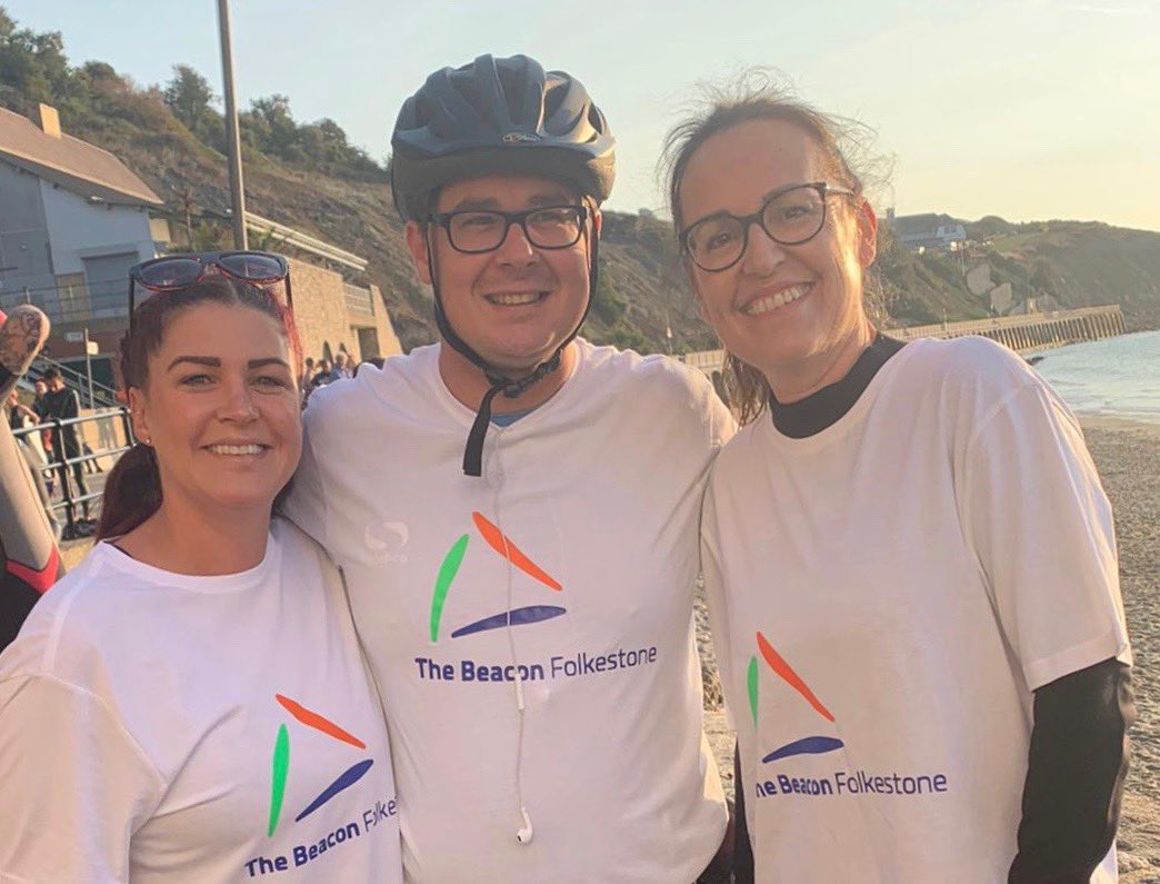 primarytech's tweet image. Good Luck to Lewis, Lisa and Jade and the other teams doing the @ChannelTriathl1 this morning on behalf of The Beacon Folkestone. Have fun all of you 🏊‍♀️ 🚲 🏃‍♀️ #supportinglocalschools #channeltri #beaconbeegees2020