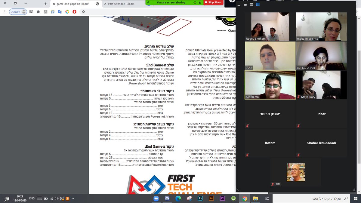 SUPER EXCITED on Zoom with the new #UltimateGoal Challenge 🔥

Good luck everyone!💙

<a href="/FTCTeams/">FIRST Tech Challenge</a> #FTC