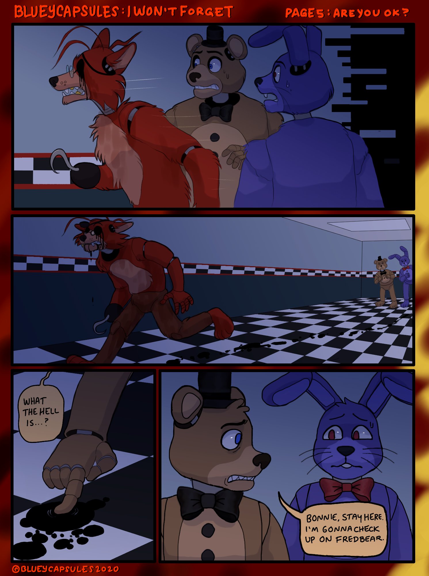 Bluey Capsules on X: Sorry William, we didn't know what you wanted! #FNAF   / X