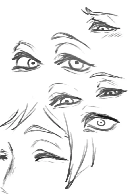 ?と?の目 