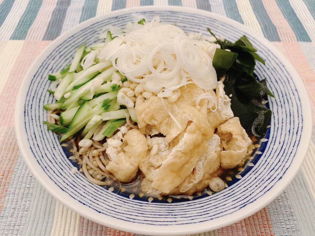 冷やしむじなそば 冷やしむじなそば