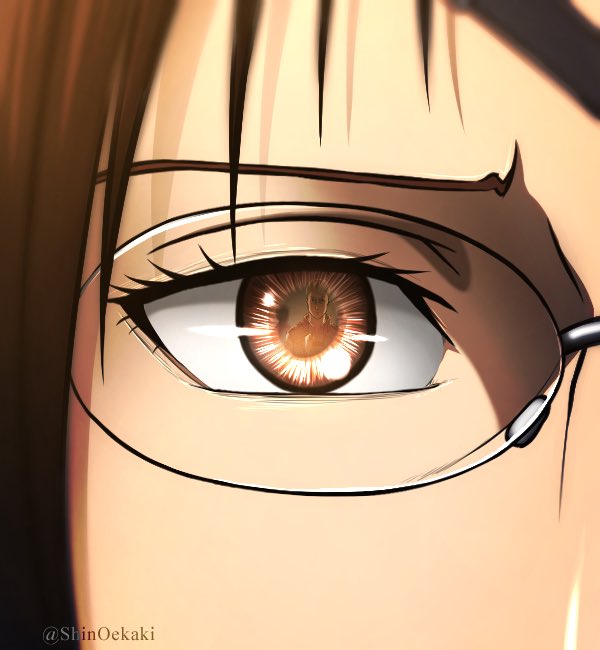 Shinちゃま 進撃の巨人 ハンジさんのイラストです