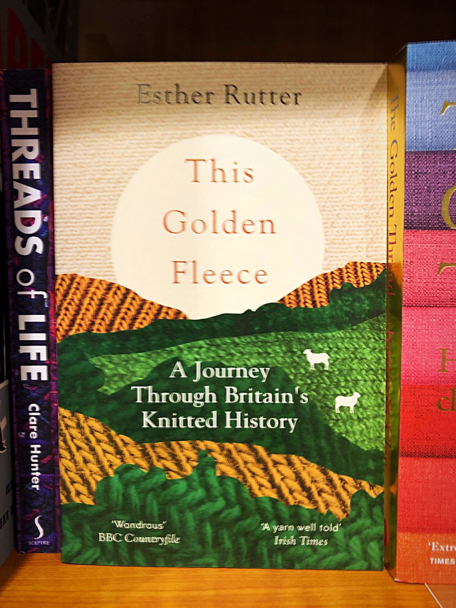WaterstonesStA's tweet image. “A yarn well told” #ThisGoldenFleece by @thisgoldfleece out now in paperback from @GrantaBooks