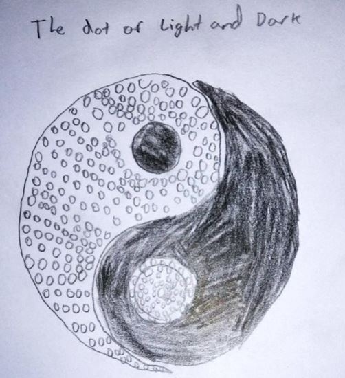 The Dot tells the story of a teacher who reaches a reluctant student in a remarkably creative way. In Peter’s book, the teacher dares a very resistant Vashti to “make her mark.” Students of Year 6A at TBS were inspired and designed and named their own mark.