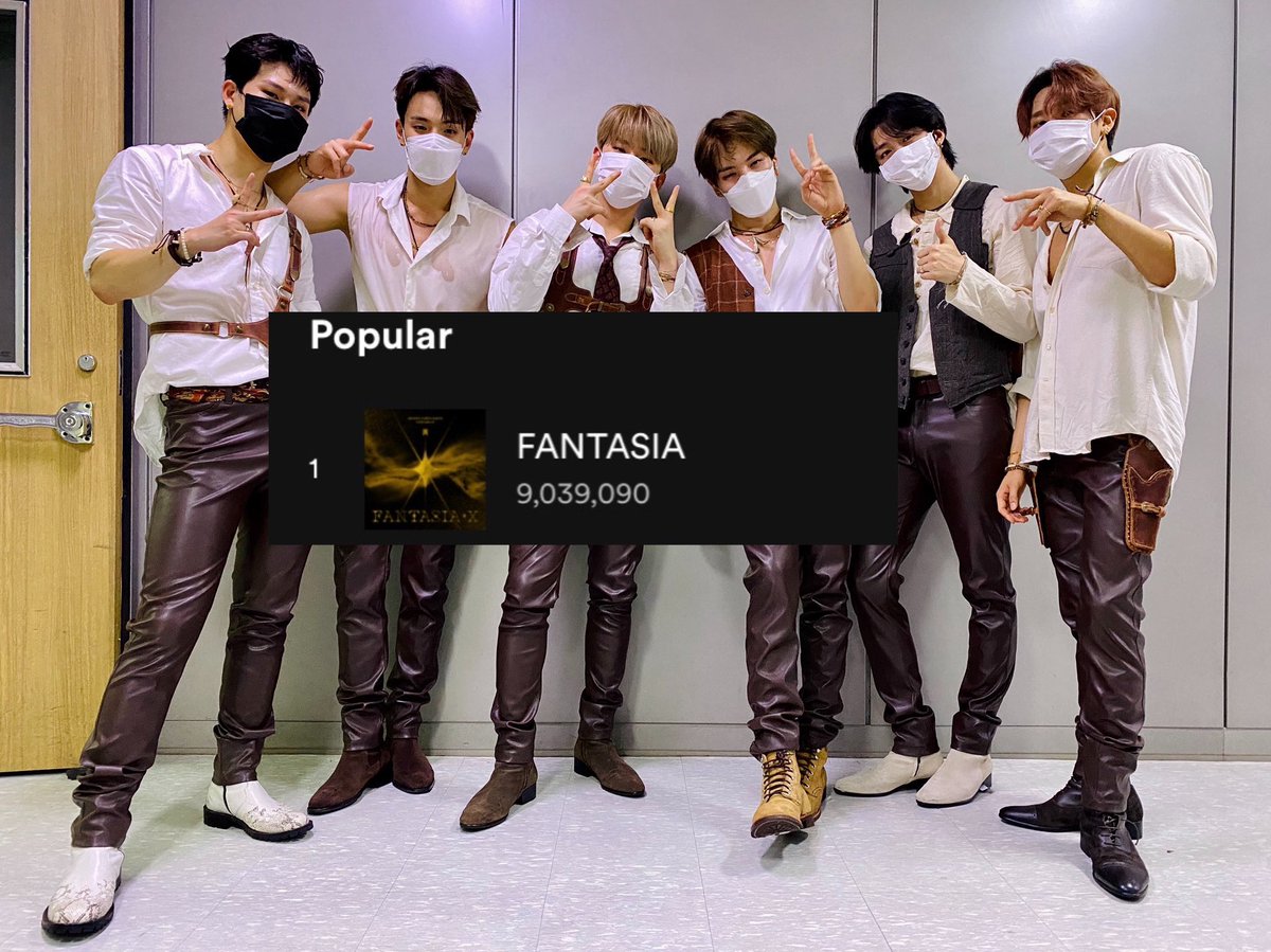 monstaxstats's tweet photo. FANTASIA has reached 9M streams on Spotify. 

#MONSTAX #MONSTA_X  #몬스타엑스
@OfficialMonstaX https://t.co/fHzxGmyEDk