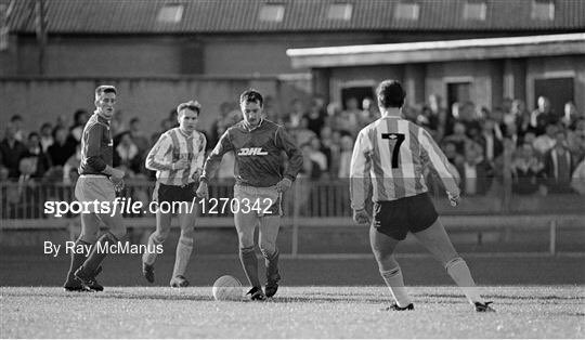 The 1989-93 period was a tumultuous time for the club, who moved out to Harold’s Cross while Richmond was redeveloped.