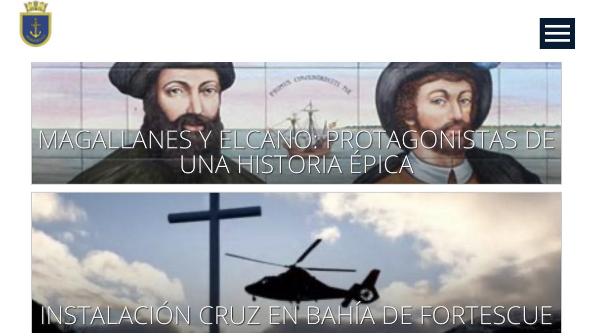 darveras's tweet photo. La Armada de Chile @Armada_Chile  ha estrenado un site muy interesante dedicado a los 500 años del descubrimiento del Estrecho de Magallanes y la primera vuelta al mundo con artículos, vídeos, audios,... https://t.co/bC2LAIl7LY #Historia @Ruta_Elcano @fcosanchezu 👏🏻💪🏼 https://t.co/QTYrPqkbm3