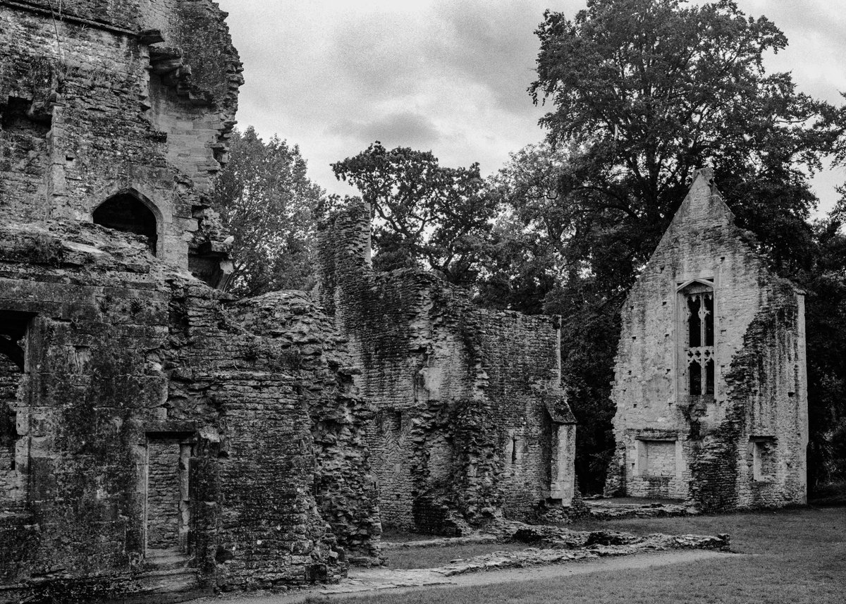 Flashofdark's tweet image. The ruins at Minster Lovell shot on an F6 with Kodak 400 T-Max #filmphotography #nikonf6 #400tmax   #minsterlovell #blackandwhitephotography