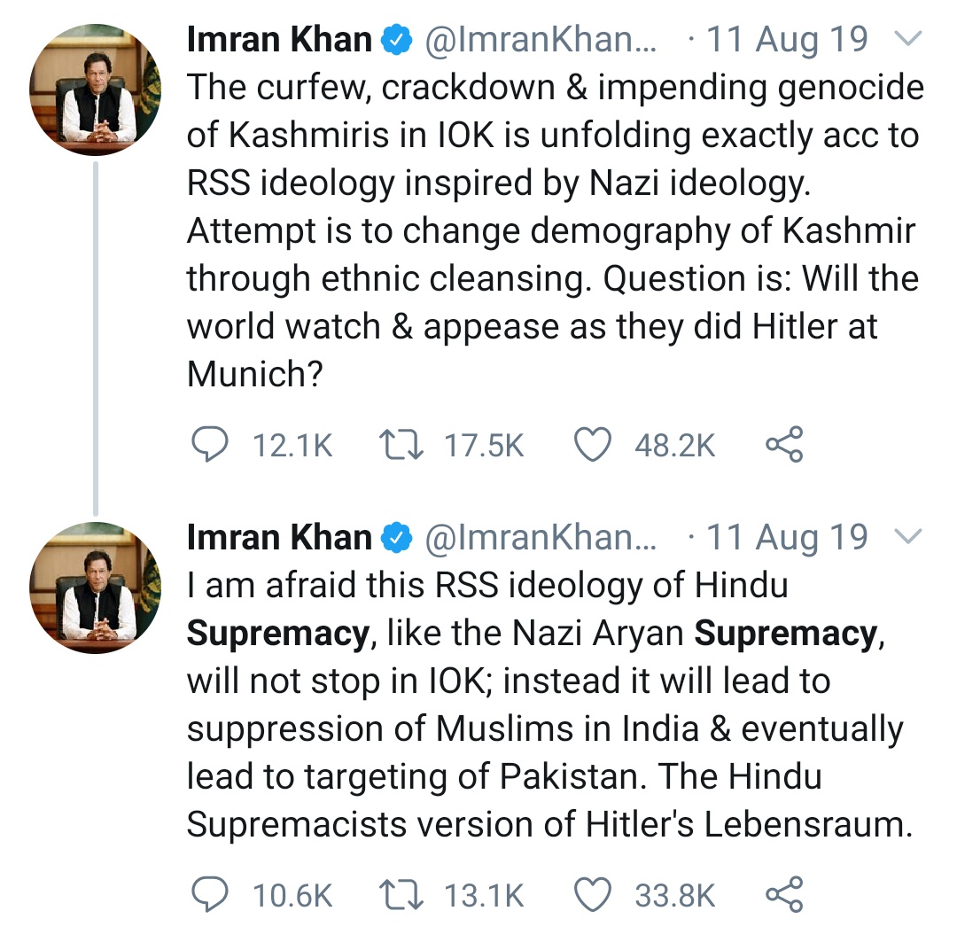 6So it's not new, even few months back DJ ISBR also said the same words.Even due to fear of  #FATF , pious terrorist groups sponsored by  #Bakistan also left religion and started singing ' Bella Ciao ' to fulfill masters designs and fool the  #Kashmiristhat it's for them !!!