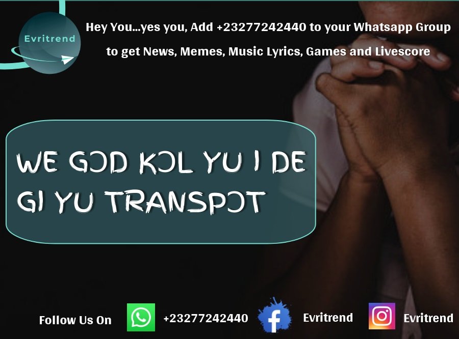 evritrend's tweet photo. When God puts a dream in your heart, he places provision

 #Evritrend #KrioProverb🇸🇱🇸🇱 #SierraLeone #SierraLeonean #entertainment #parables #Proverbs #memes #tips #africa #african #blacklivesmatter #fun #goodvibes 🙃 https://t.co/vhZfANheCG