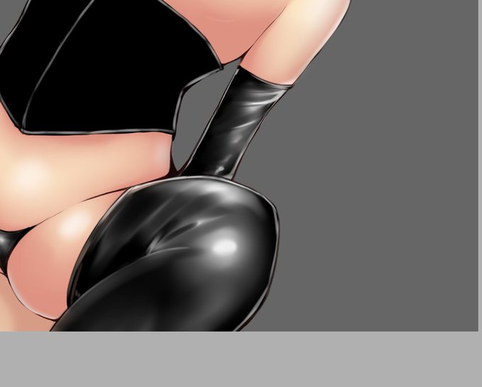 しんちょく
色塗り途中だけど、今回の黒テカまあまあ上手くねって思いながら描いてる 