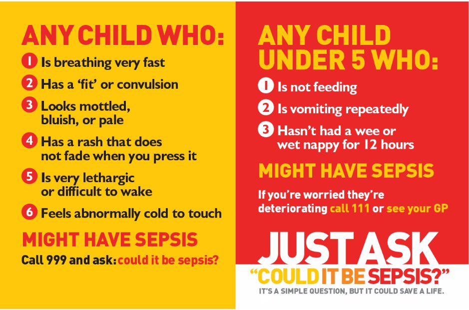 UKSepsisTrust's tweet photo. #WorldSepsisDay #Sepsis #SepsisAwarenessMonth #Children #Babies #FirstAid #NHS #Cycle4Sepsis #ScootForSepsis #Family #Parents #Parenting #School #Kindergarten #Nursery #Toddler #ToddlerLife #familylife #Motherhood #Fatherhood https://t.co/fXCjq4buxe