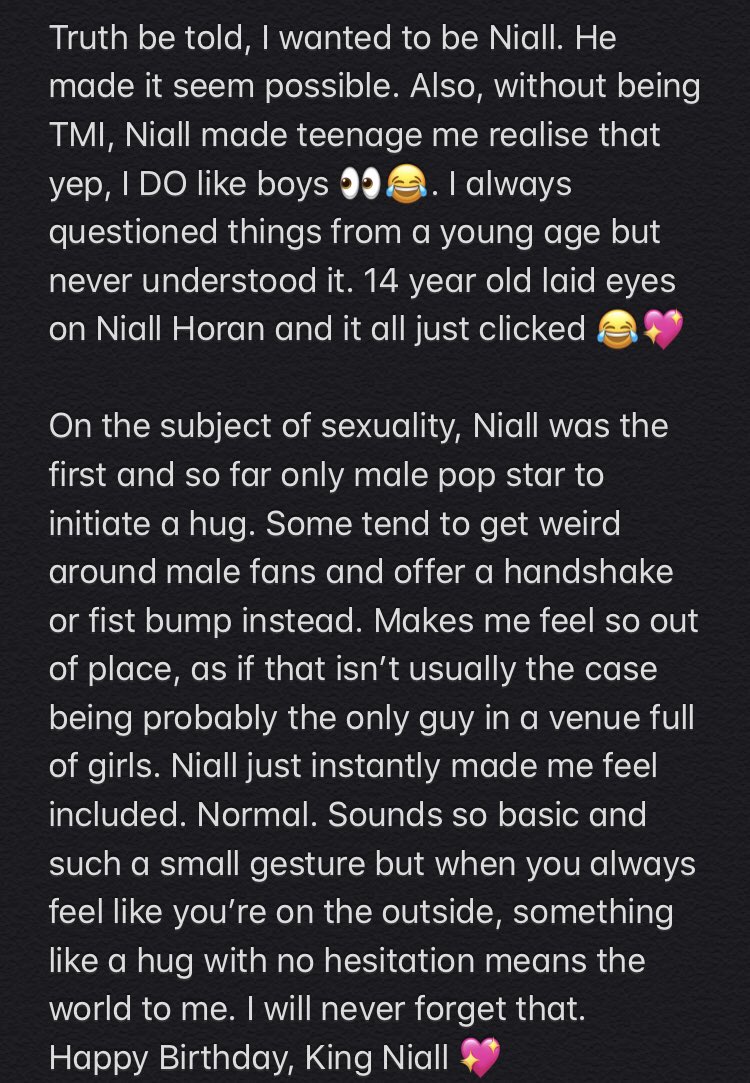 SeanNotMendes's tweet photo. This is so soppy but it has to be said. #HappyBirthdayNiall. Thank you for absolutely everything. @NiallOfficial 💖 https://t.co/drkOxT3Ueo