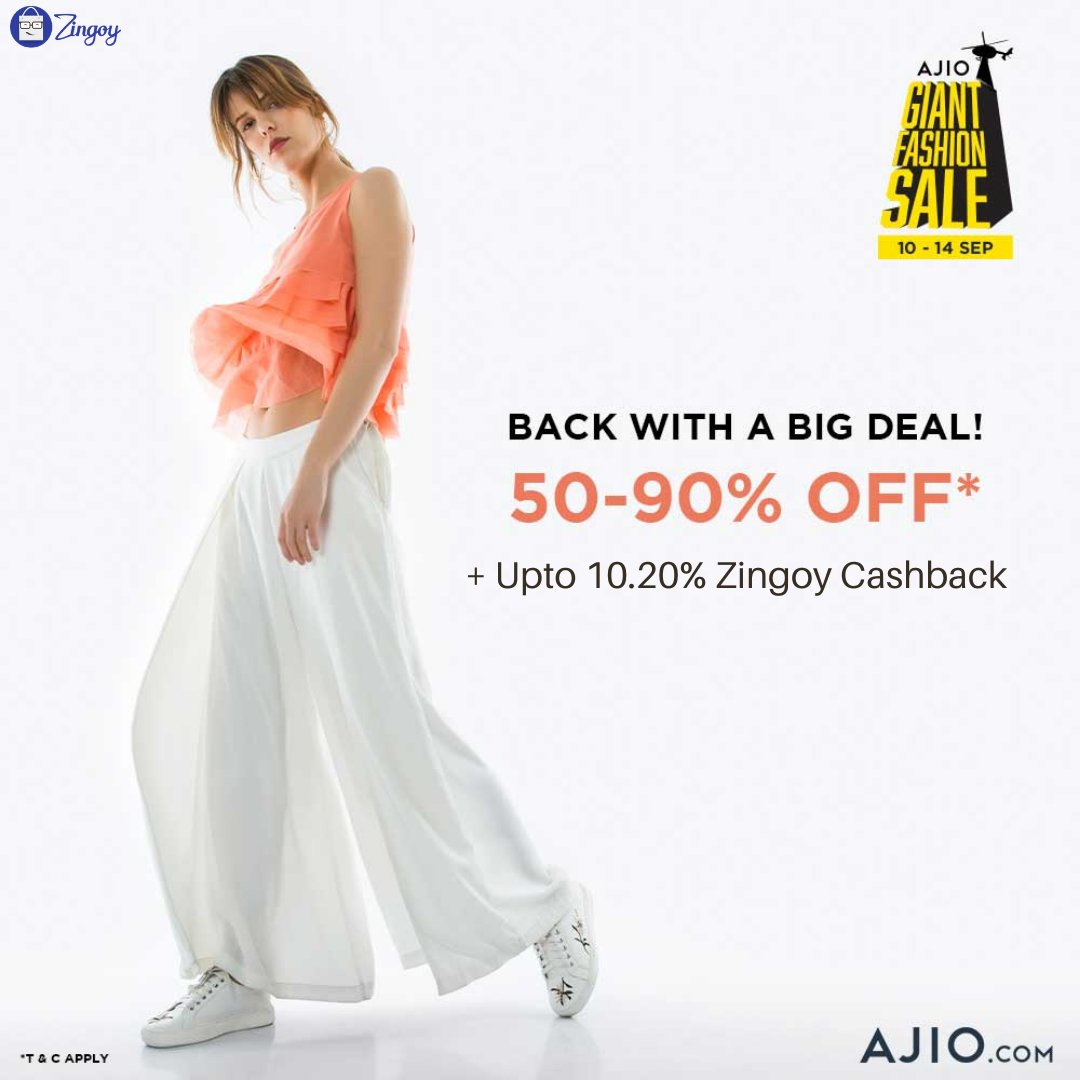 Zingoy Cashback Giant Deals On The Biggest Global Brands Are Back With 50 90 Off At The Giant Fashion Sale Shop Now T Co Ovii8dcwv4 Ownanajio Ajiolove Shopping Fashion Cashback Onlineshopping Sundaybrunch T Co Zingoy Cashback Giant Deals On The Biggest Global Brands Are Back With 50 90 Off At The Giant Fashion Sale Shop Now T Co Ovii8dcwv4 Ownanajio Ajiolove Shopping Fashion Cashback Onlineshopping Sundaybrunch T Co