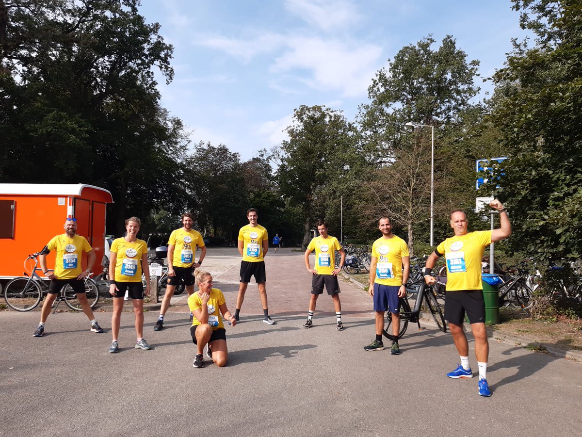JaapHulshof's tweet photo. Trots op collega's die de Singelloop Enschede lopen....8 km......#Karakter https://t.co/P9bzrujudg