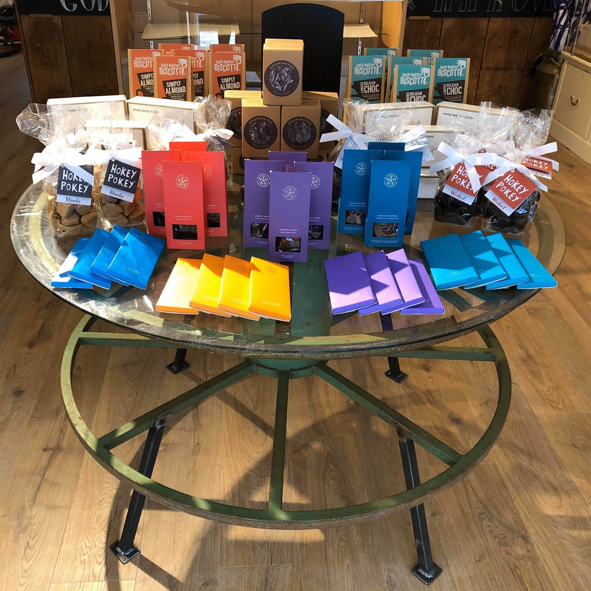 Did you know, we stock the amazing <a href="/ChocSoc/">The Chocolate Society</a> in our Godminster Shop in Bruton? Come and see us today for all your #InternationalChocolateDay treats!