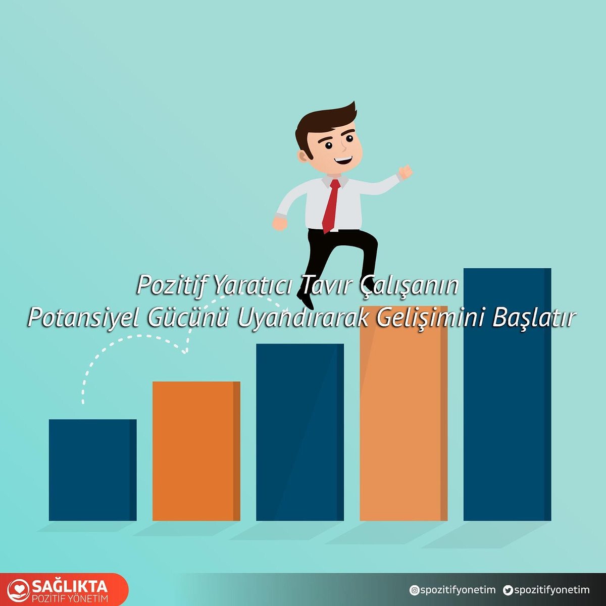 Pozitif yaratıcı tavır çalışanın potansiyel gücünü  uyandırarak gelişimini başlatır.
.
. 
#SağlıktaPozitifYönetim #başarı #sağlık #sağlıkyönetimi #hastane #performans #zafer #work #lider #yetenek #olumlu #time #mutluluk #pozitifpsikoloji  #çalışma #motivasyon #pozitif