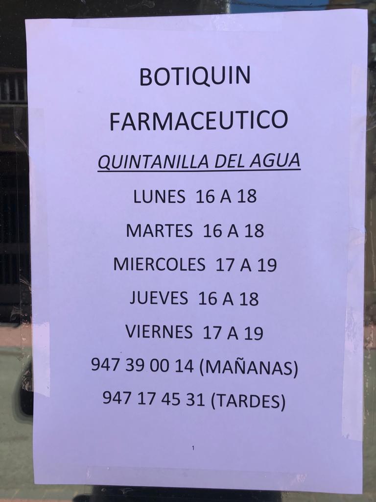 ❎Horario del Botiquín ❎