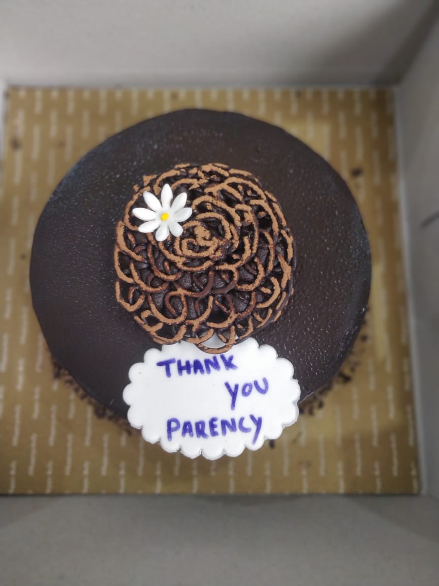 'When we give cheerfully and accept greatfully,everyone is blessed'.Thank you for this lovely cake by our ivf positive patient.Please keep bestowing your faith LOVE and blessing on us...#parencyivfhospital #bestfertilitycenter