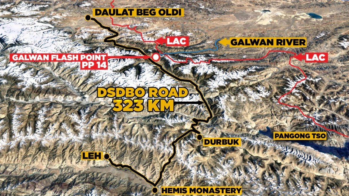 After this, lets delve into the precipitating events. Again, there can be two. 1. India's infrastructure development in Ladakh by construction of DSDBO road and upgradation of Daulat Beg Oldie base. This development strengthens Indian Army in this region which consequently
