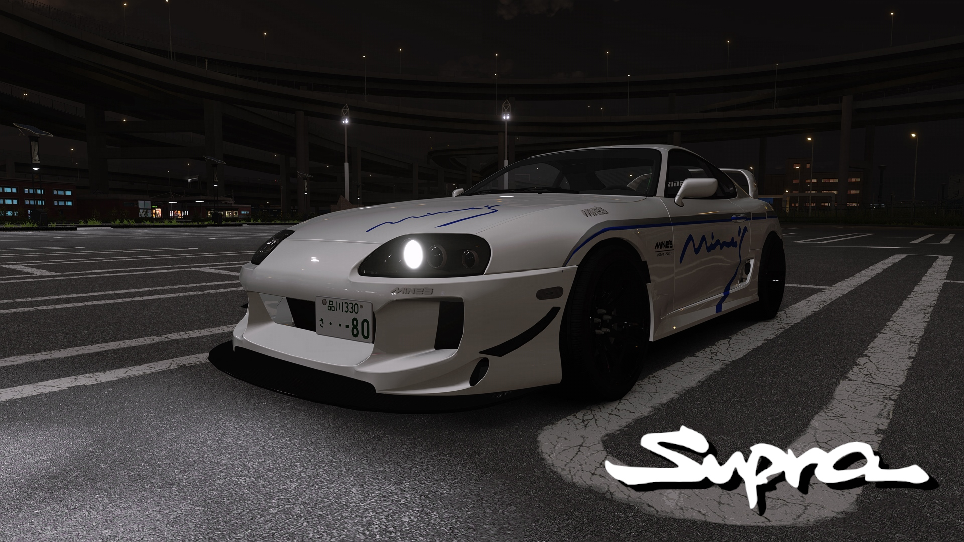 Shin956 Mine S Supra Skin作成 Assettocorsa