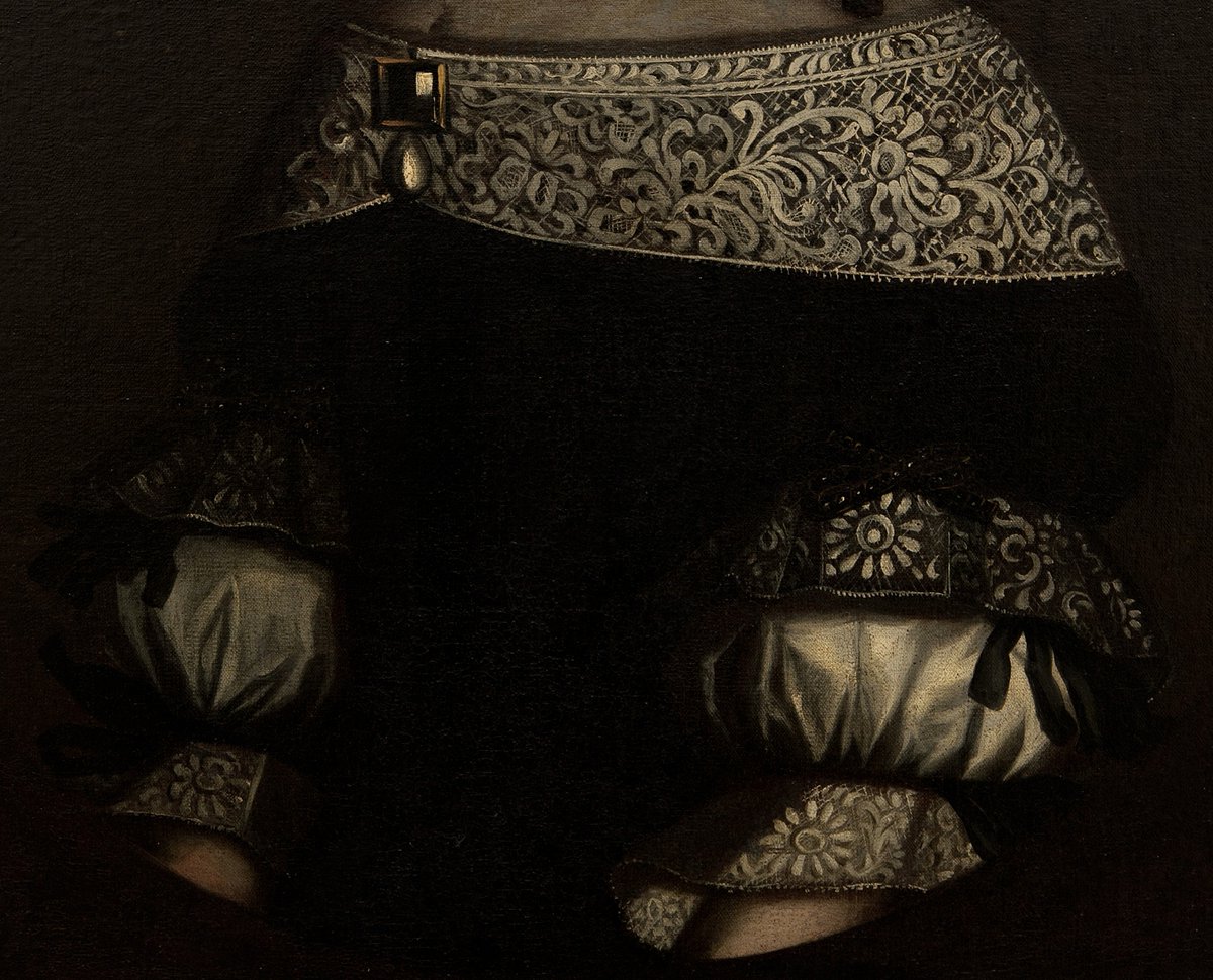 OldPortraiture's tweet photo. Born #OnThisDay in 1617: #LouiseCharlotteofBrandenburg (1617-76), Duchess & ruler of Courland, Daughter of Elector #GeorgWilhelm
Portrait by an Unknown Artist, 17th Century
#Hohenzollern #Kettler https://t.co/f7okj5KCzf