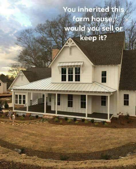 alanmat116570's tweet photo. You inherited this farm house, would you sell it or keep it. https://t.co/VkUrBdcVSs