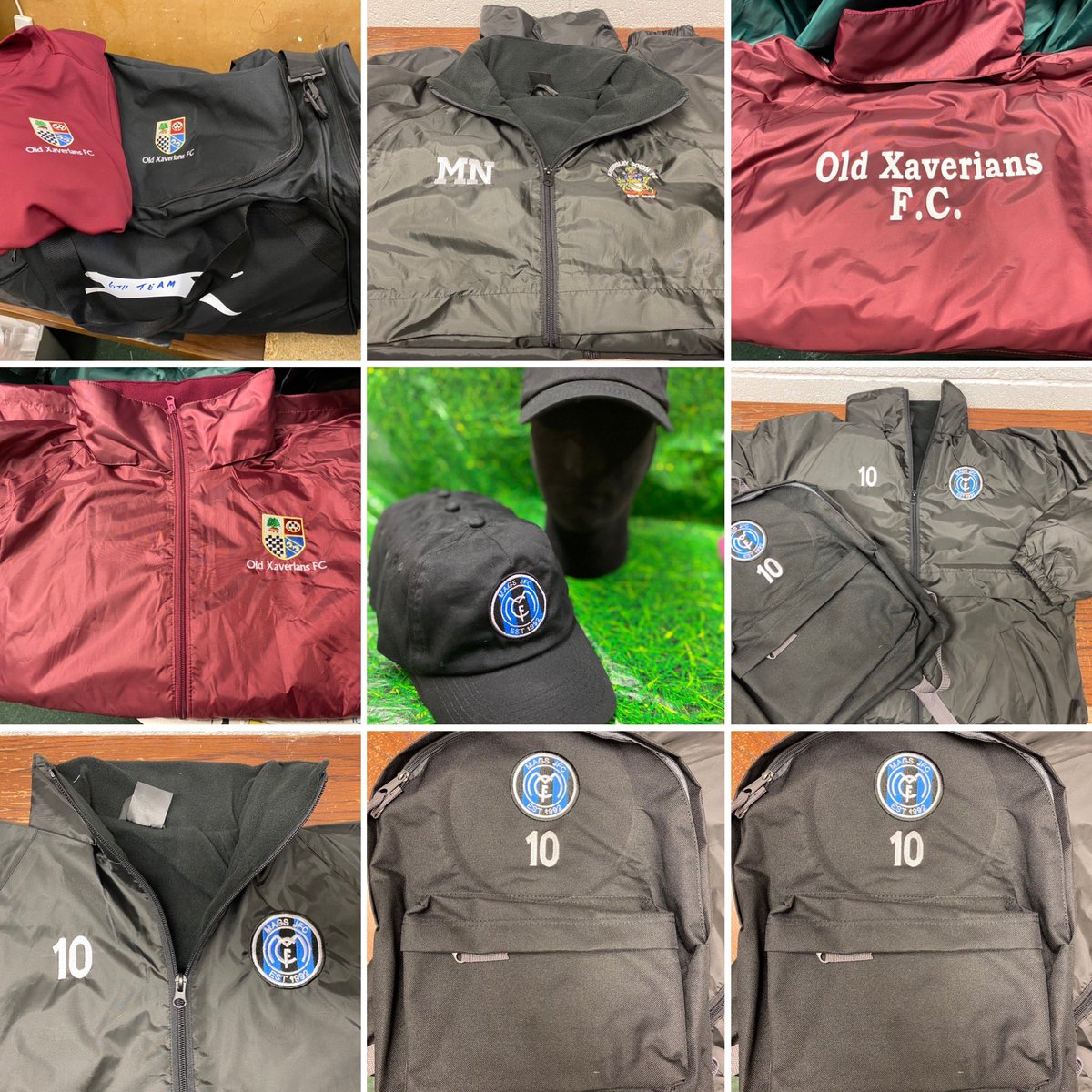 candcteamwear's tweet photo. #Teamwear Squad  #Bags  #caps #Jackets @masprintsales @candctrophies @candcteamwear @OldXavsFC @MagsMadrid @U9sMags @magsinter20 https://t.co/qpojHwlSnQ