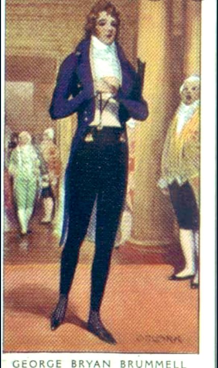 In this cartoon tailors are ‘making the man’- the Prince of Wales is nothing without them.The tailors of fashion icon Beau Brummel were celebrated as ‘artistes’ & famous in their own right.But people mocked them as doing ‘women’s work’. Racism & anti semitism were in the mix