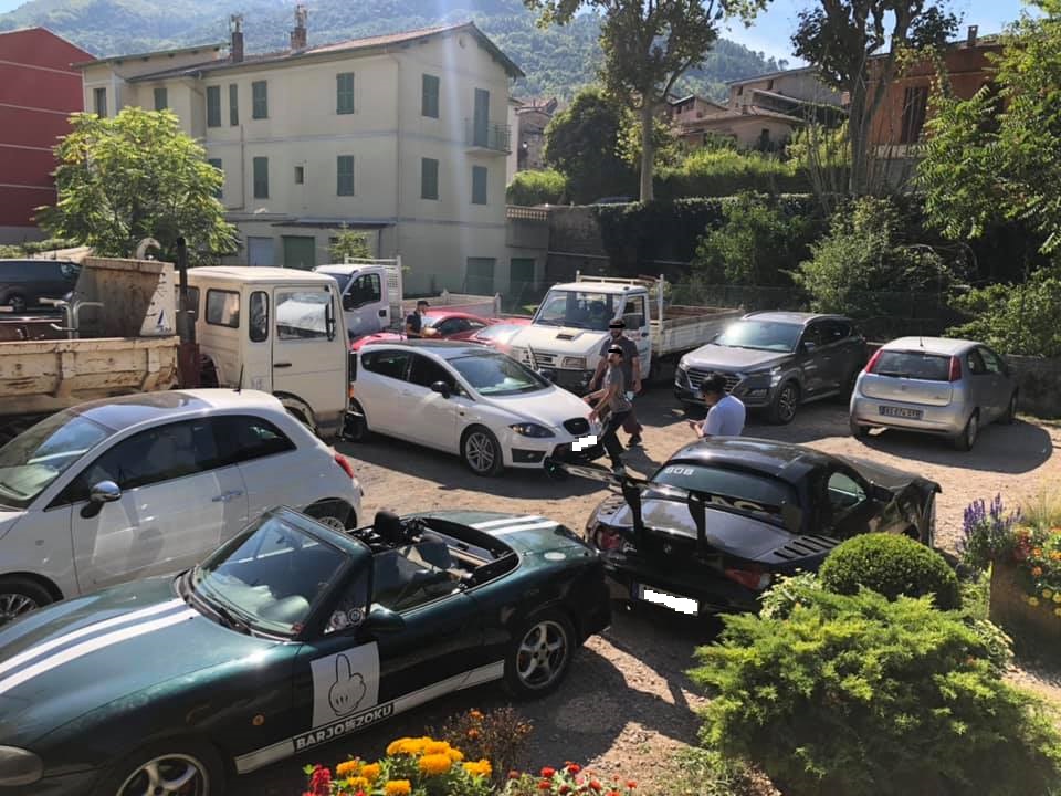 BarjozokuTW's tweet photo. Ce week end c'était touge en bande "Organisée" 

Des fdp sont descendu de toute la france a la frontière franco italienne 

S'en est suivi un pélerinage a la Sainte Corolla.

#LeSinge #Tôge #South #BARJOZOKU https://t.co/hqn3REE9dj