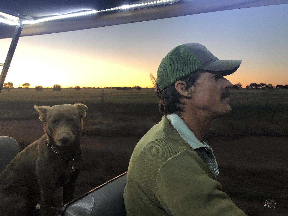 Sunday evenings done right. Croppy post golf.