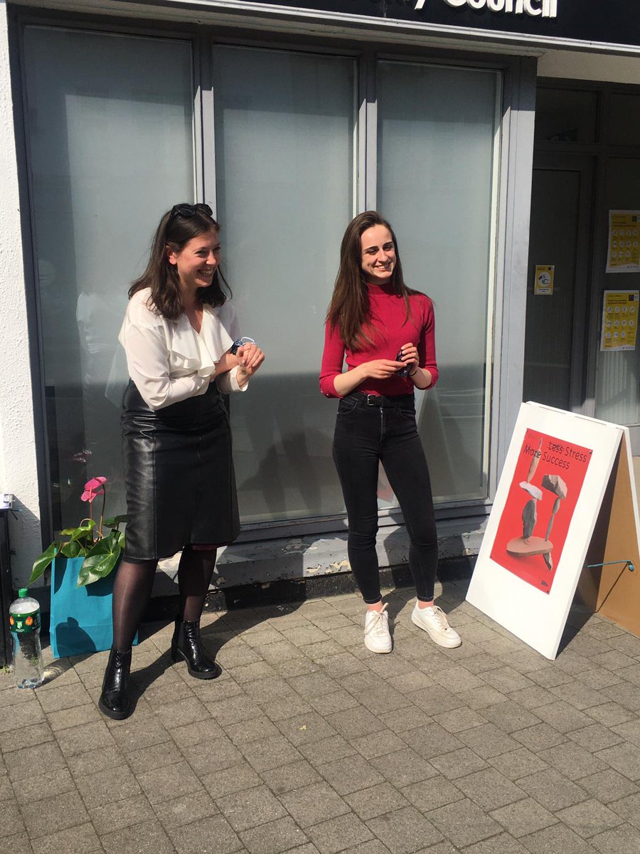 ECMurtagh's tweet photo. L̶e̶s̶s̶ Stress M̶o̶r̶e̶ Success exhibition opened yesterday at the Kilkenny Arts Office.

Curated by @BothaRachel, 
it is gorgeous and fun and thought-provoking. I have been a fan of everything this gal has done since circa 2003 ✨ Do pop in and see it https://t.co/0VHytDdSuQ