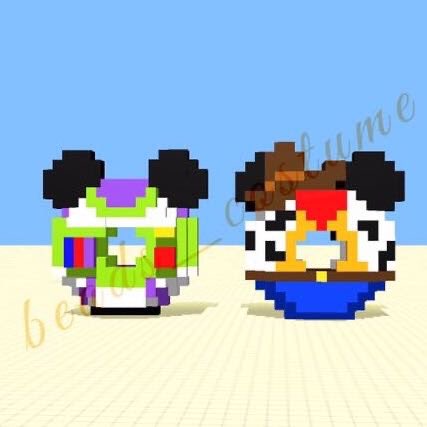 アイロンビーズ立体