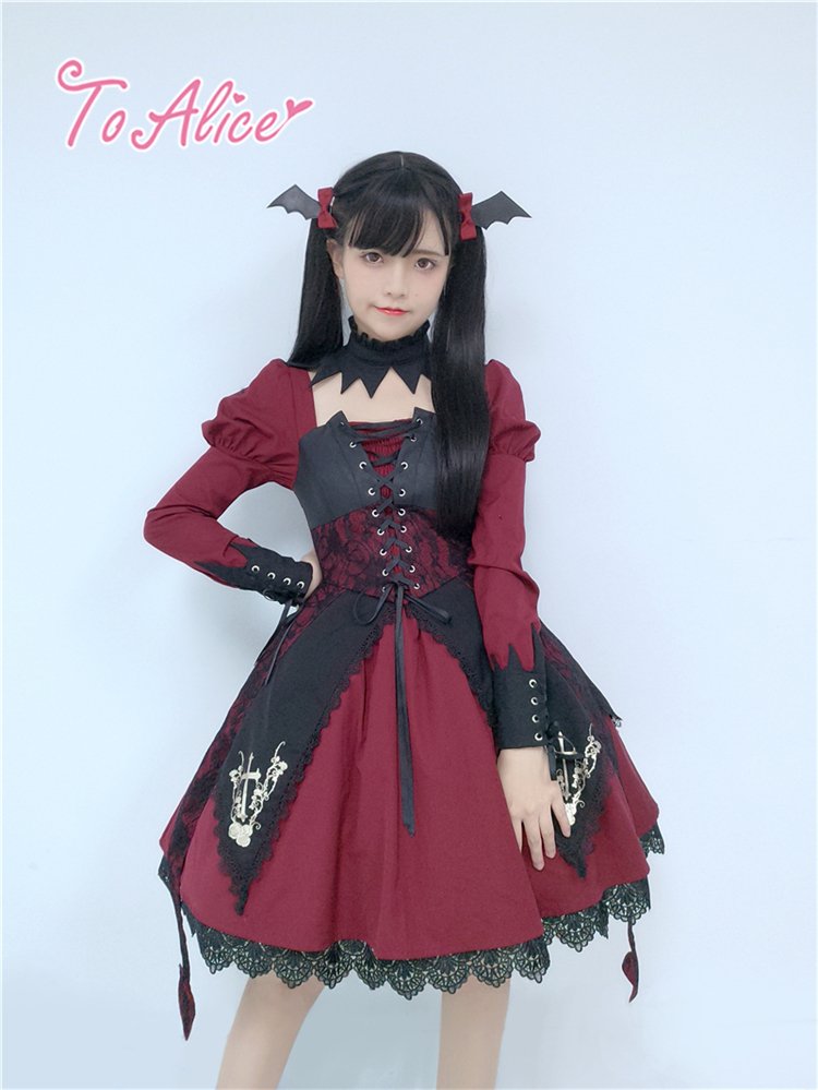 男女兼用 カジュアルウェア to Alice 小悪魔シースルーワンピース S