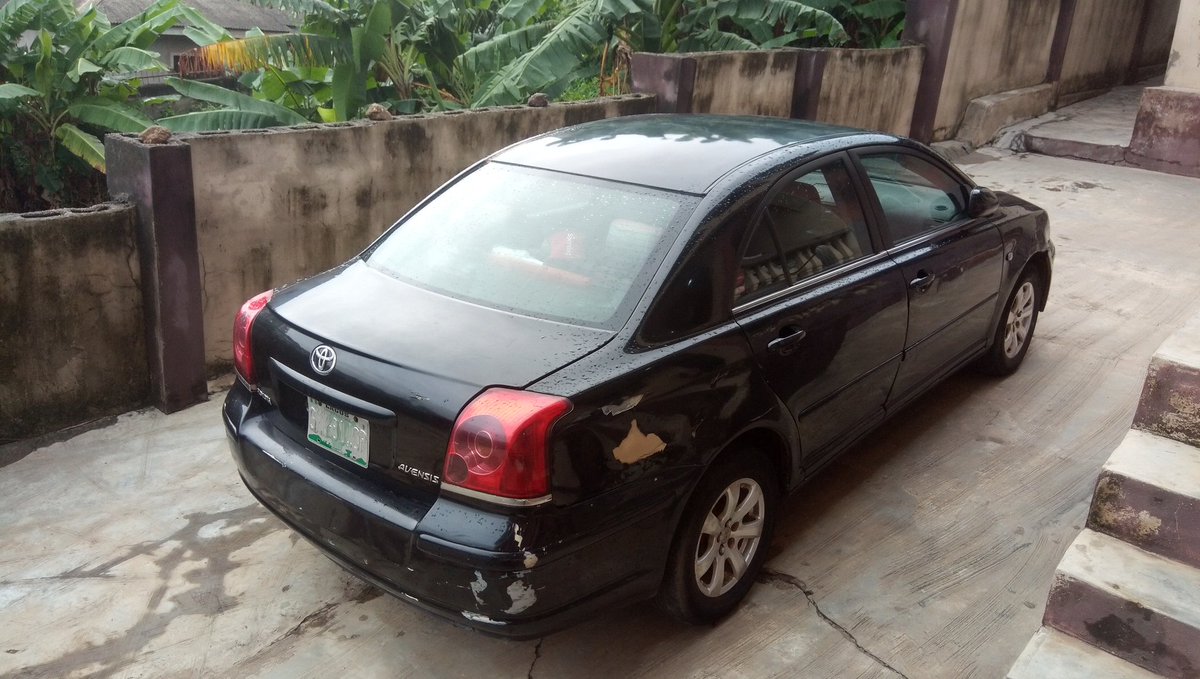 OlufemiOlaoseb2's tweet photo. Toyota Avensis 05/06,in good working condition. In need of a body work. Call 08060653240 for price and inspection, location is Ikorodu
#SundayThoughts
#RealLifeByJaap
#IAmVotingObaseki
#EarnDollarsWithMichael https://t.co/1if1aTIeOt