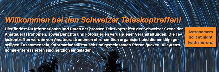 Seginus's tweet photo. Seit letzter Woche ist die neu gestaltete Seite zu den Teleskoptreffen in der Schweiz online: https://t.co/SXPmEPEi76 / Inzwischen gibt es die bereits seit 31 Jahren! Danke @BerndNies https://t.co/2qRl2Qo3Vl