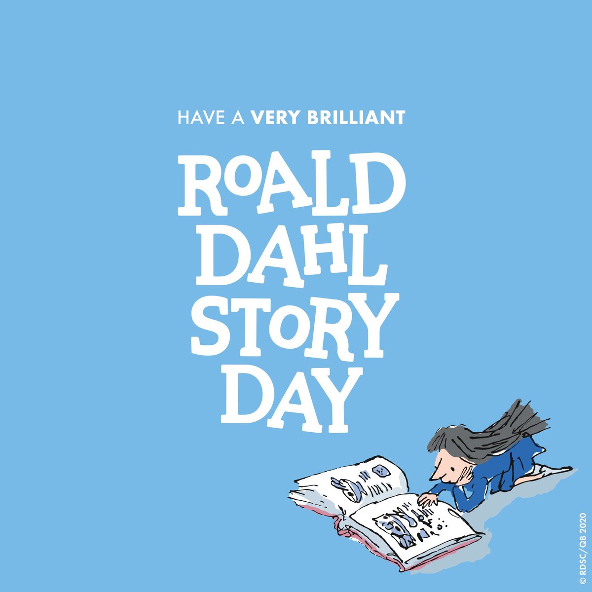 Happy #RoaldDahlStoryDay! If you haven't already downloaded your FREE Party Pack, head on over to roalddahl.com/partypack to get involved in celebrating Roald Dahl stories today!