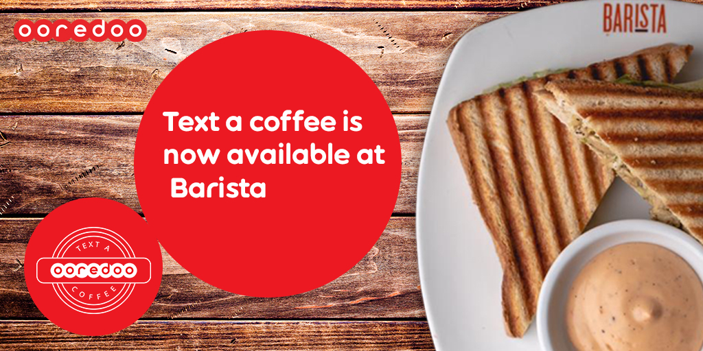 Surprise your loved ones by gifting a coffee or a declicious meal from <a href="/BaristaCoffeeMv/">BaristaCoffeeMV</a> via #TextACoffee! You can even treat yourself. 😉
To send Text a Coffee 👉 ore.do/txtcofy.