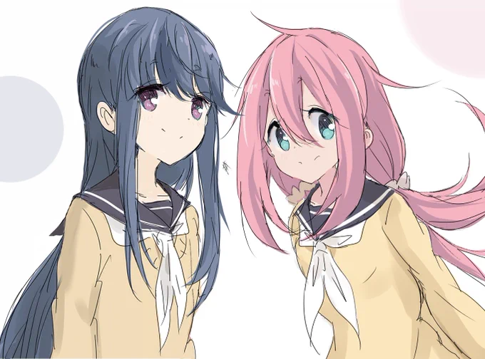 なでしこちゃんと志摩リンちゃん△ 