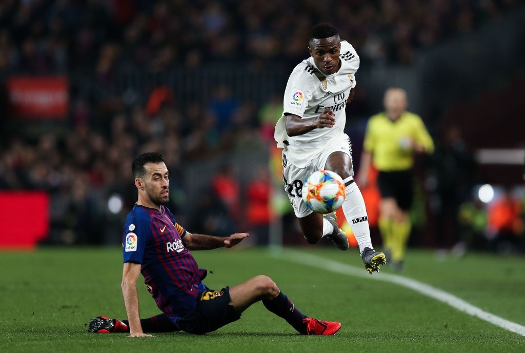 1. Real Madrid: Vinicius Jr (LW)Vinicius has gone from strength to strength and then some. He has freakish pace matched with superb close control which makes him an excellent dribbler. He’s frightful to face especially off the bench against tired legs.