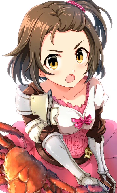(skeb)タラヴァガニと美由紀ちゃん✌✌ 