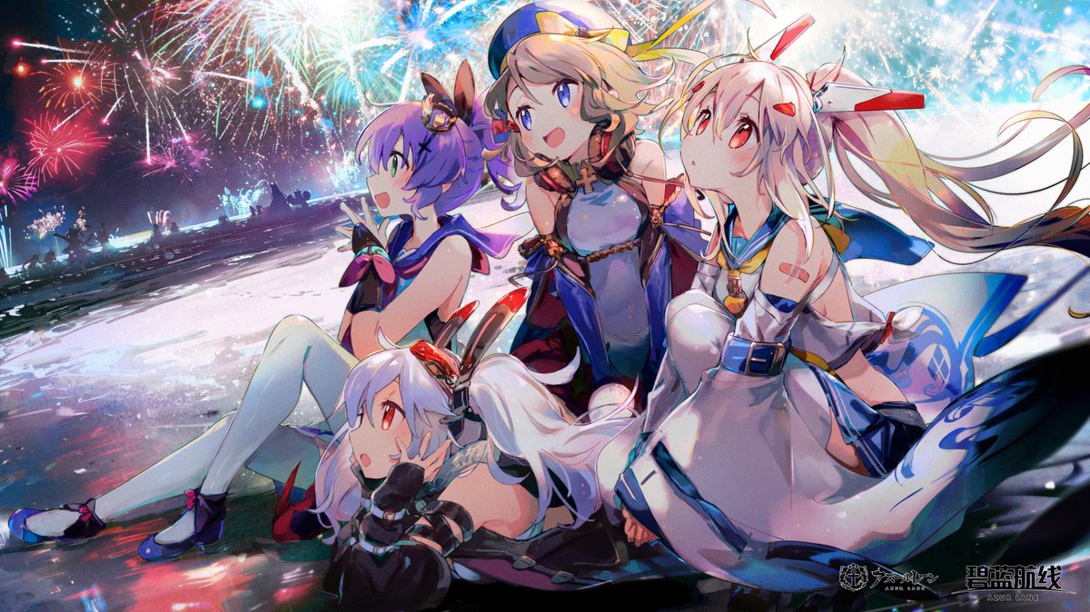 アズレン アズールレーン3周年おめでとうございます 25時間生放送お疲れさまでした Namieのイラスト