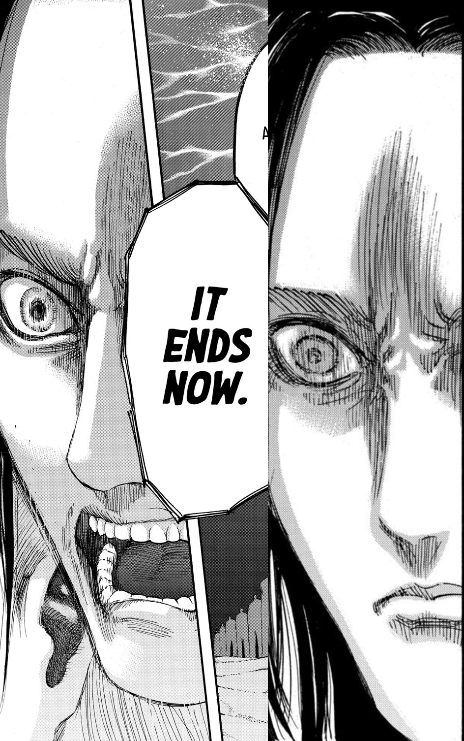 Aot Last Manga Panel