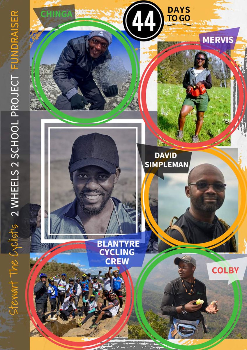 SpiweZulu's tweet photo. Follow this challenging journey to end. #Stuartthecyclist 
Follow information provided to donate to this life changing project #2wheels2schoolproject
#cycling #nosaddle #challenge #malawi #trekking #mountains #forgoodcause #blantyre #Mulanje @bnltimes @MBCNewsLive @zodiakonline https://t.co/aCuMTAi85l